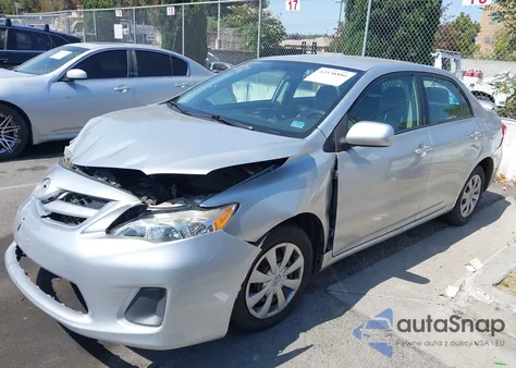 2011 Toyota Corolla L/Le/S from USA, damaged, VIN JTDBU4EE0B9125104